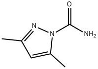 3,5-二甲基吡唑-1-羰酰胺, 934-48-5, 结构式