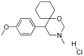 (5RS)-5-(4-Methoxyphenyl)-3-Methyl-1-oxa-3-azaspiro-[5.5]undecane Hydrochloride