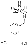 3-(苯基甲基)-3,8-二氮杂双环[3.2.1]辛烷二盐酸盐, 93428-54-7, 结构式