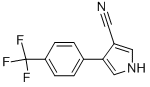 4-[4-(TRIFLUOROMETHYL)PHENYL]-1H-PYRROLE-3-CARBONITRILE|