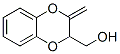 1,4-Benzodioxin-2-methanol,  2,3-dihydro-3-methylene- 化学構造式
