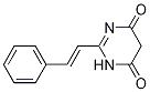 (E)-2-styrylpyriMidine-4,6(1H,5H)-dione|2-[(1E)-2-苯乙烯基]-4,6(1H,5H)-嘧啶二酮