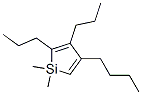 4-BUTYL-1,1-DIMETHYL-2,3-DIPROPYL-1H-SILOLE Structure