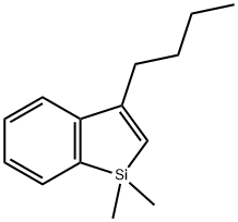 3-BUTYL-1,1-DIMETHYL-1H-BENZO[B]SILOLE Struktur