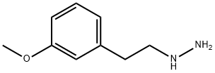 1-(3-methoxyphenethyl)hydrazine hydrochloride Structure