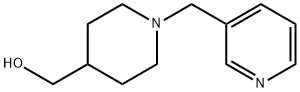 1-(PYRID-3-YLMETHYL)PIPERID-4-YL]METHANOL Structure