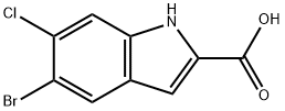 5-브로모-6-클로로-1H-인돌-2-카르복실산
