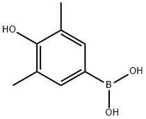 4-HYDROXY-3,5-DIMETHYLPHENYLBORONIC ACID,934826-20-7,结构式