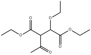 Butanedioic acid, 2-acetyl-3-ethoxy-, diethyl ester (9CI)