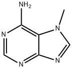 7-甲基腺嘌呤,935-69-3,结构式