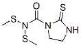 N,N-二甲基硫代-2-硫代咪唑烷-1-甲酰胺,935-75-1,结构式