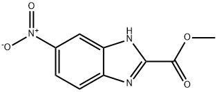 5-硝基-1H-苯并咪唑-2-甲酸甲酯, 93521-65-4, 结构式