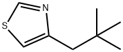 Thiazole,  4-(2,2-dimethylpropyl)- Structure