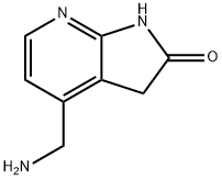 4(aMinoMethyl)1H,3Hpyrrolo[2,3b]pyridin2one,935466-94-7,结构式