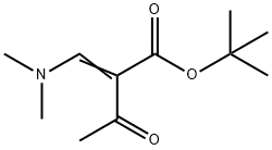 TERT-BUTYL 2-ACETYL-3-(DIMETHYLAMINO)ACRYLATE Structure