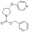 benzyl (3S)-3-(pyridin-4-yloxy)pyrrolidine-1-carboxylate Structure