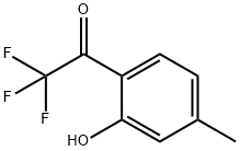 2,2,2-Trifluoro-1-(2-hydroxy-4-methylphenyl)-ethanone Structure