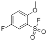 5-Fluoro-2-methoxybenzenesulfonylfluoride Structure