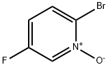 2-ブロモ-5-フルオロピリジン1-オキシド 化学構造式