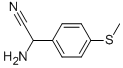 amino[4-(methylthio)phenyl]acetonitrile Structure