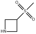 3-Methanesulfonyl-azetidine 化学構造式