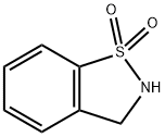 2,3-二氢-1,1-二氧-1,2-苯并异噻唑,936-16-3,结构式