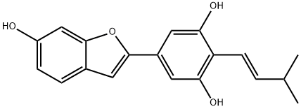 5-(6-羟基-2-苯并呋喃基)-2-[(1E)-3-甲基-1-丁烯-1-基]-1,3-苯二醇