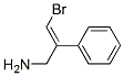 (E)-3-Bromo-2-phenyl-2-propen-1-amine Structure