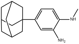 4-(1-adamantyl)-N~1~-methylbenzene-1,2-diamine Structure