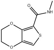 Thieno[3,4-b]-1,4-dioxin-5-carboxamide,  2,3-dihydro-N-methyl- 结构式