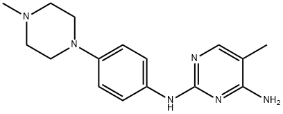 5-Methyl-N2-(4-(4-Methylpiperazin-1-yl)phenyl)pyriMidine-2,4-diaMine|5-甲基-N-[4-(4-甲基哌嗪-1-基)苯基]嘧啶-2,4-二胺