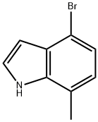4-溴-7-甲基-吲哚,936092-87-4,结构式