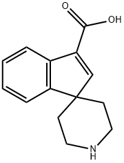 SPIRO[INDENE-1,4'-PIPERIDINE]-3-CARBOXYLIC ACID Structure