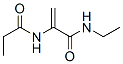 2-Propenamide,  N-ethyl-2-[(1-oxopropyl)amino]-,936212-02-1,结构式