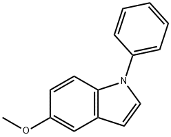 5-methoxy-1-phenyl-1H-indole Struktur