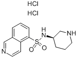 (R)-Isoquinoline-5-sulfonic acid piperidin-3-ylamide dihydrochloride,936233-06-6,结构式