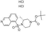 (R)-4-(이소퀴놀린-5-술포닐)-3-메틸-피페라진-1-카르복실산tert-부틸에스테르이염산염
