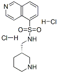 (R)-Isoquinoline-5-sulfonic acid (piperidin-3-ylmethyl)-amide dihydrochloride Struktur