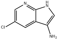 1H-Pyrrolo[2,3-b]pyridin-3-aMine, 5-chloro- Struktur
