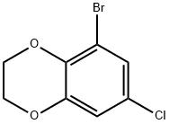 1,4-Benzodioxin,  5-bromo-7-chloro-2,3-dihydro-|5-溴-7-氯-2,3-二氢苯并[B][1,4]二噁英