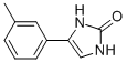 4-m-Tolyl-1,3-dihydro-imidazol-2-one Structure