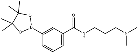 N-[3-(N',N'-ジメチルアミノ)プロピル]ベンズアミド-3-ボロン酸, ピナコールエステル price.