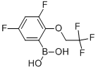 2-(2,2,2-trifluoro-ethoxy)-3,5-difluoro-benzeneboronic acid|