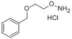 O-(2-Benzyloxy-ethyl)-hydroxylamine   hydrochloride Structure