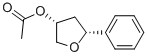 (3R,5R)-5-PHENYLTETRAHYDROFURAN-3-YL ACETATE 化学構造式