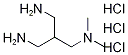 2-(氨基甲基)-N1,N1-二甲基丙烷-1,3-二胺三盐酸盐,936255-80-0,结构式