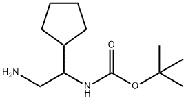 2-N-BOC-AMINO-2-CYCLOPENTYL-ETHYLAMINE
