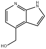 1H-吡咯并[2,3-B]吡啶-4-甲醇, 936549-95-0, 结构式