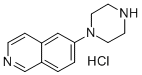 6-(1-piperazinyl)-isoquinoline HCl Structure