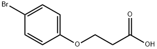 3-(4-BROMOPHENOXY)PROPANOIC ACID Struktur